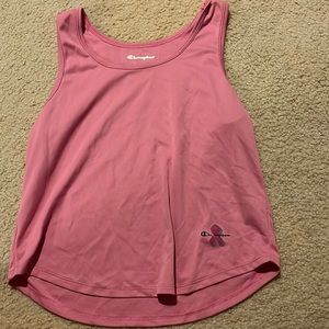 Pink champion tank top